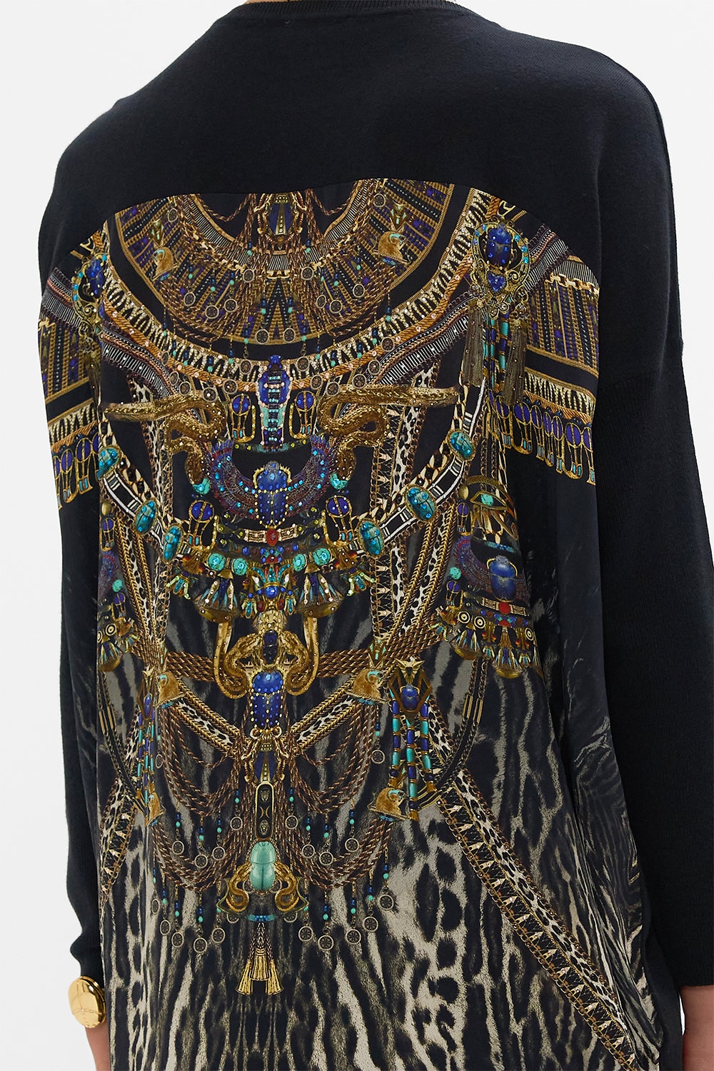 LONG SLEEVE JUMPER WITH PRINT BACK - 6