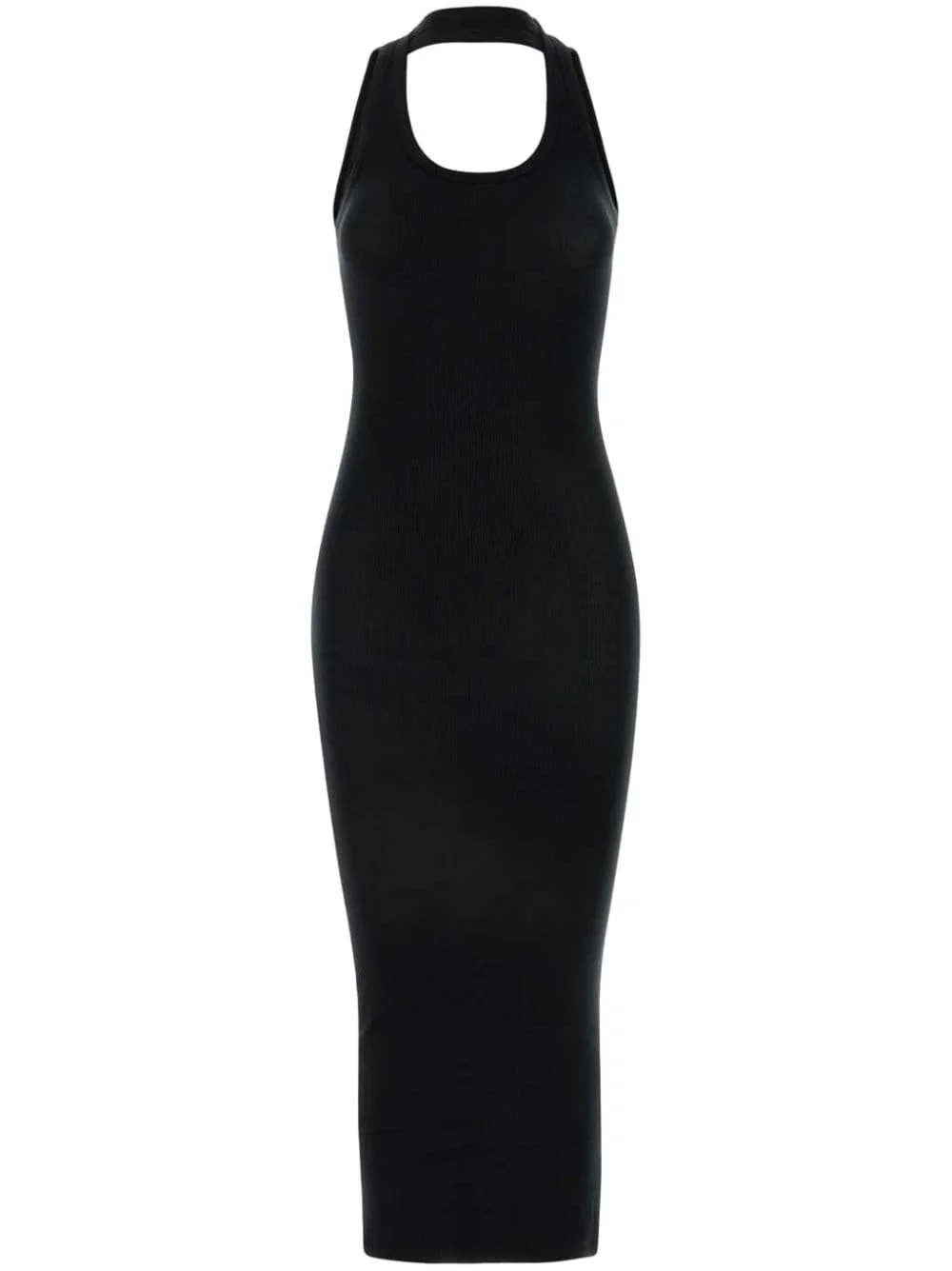 ribbed maxi dress - 1