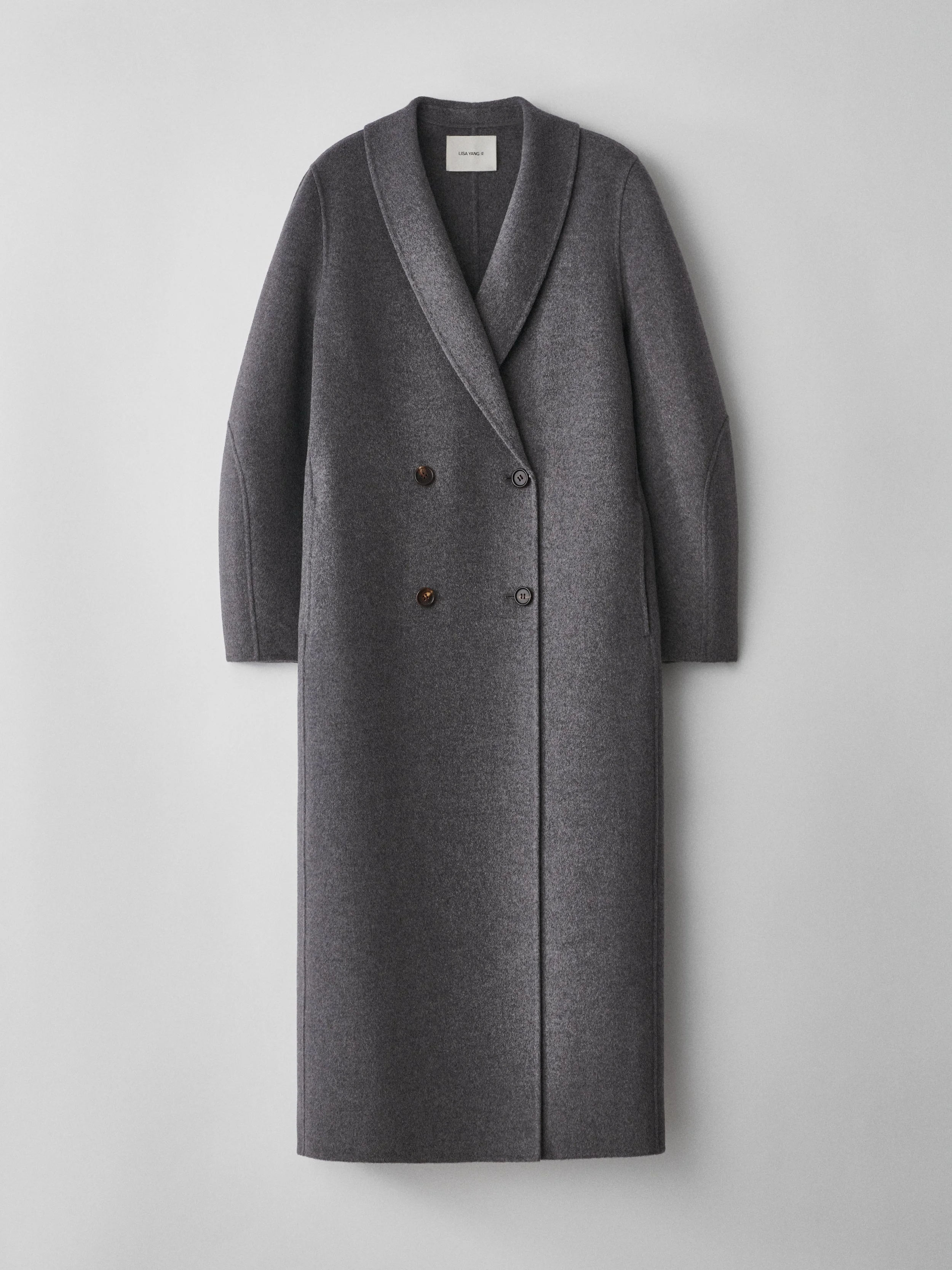 Doublé Shawl Coat - 1
