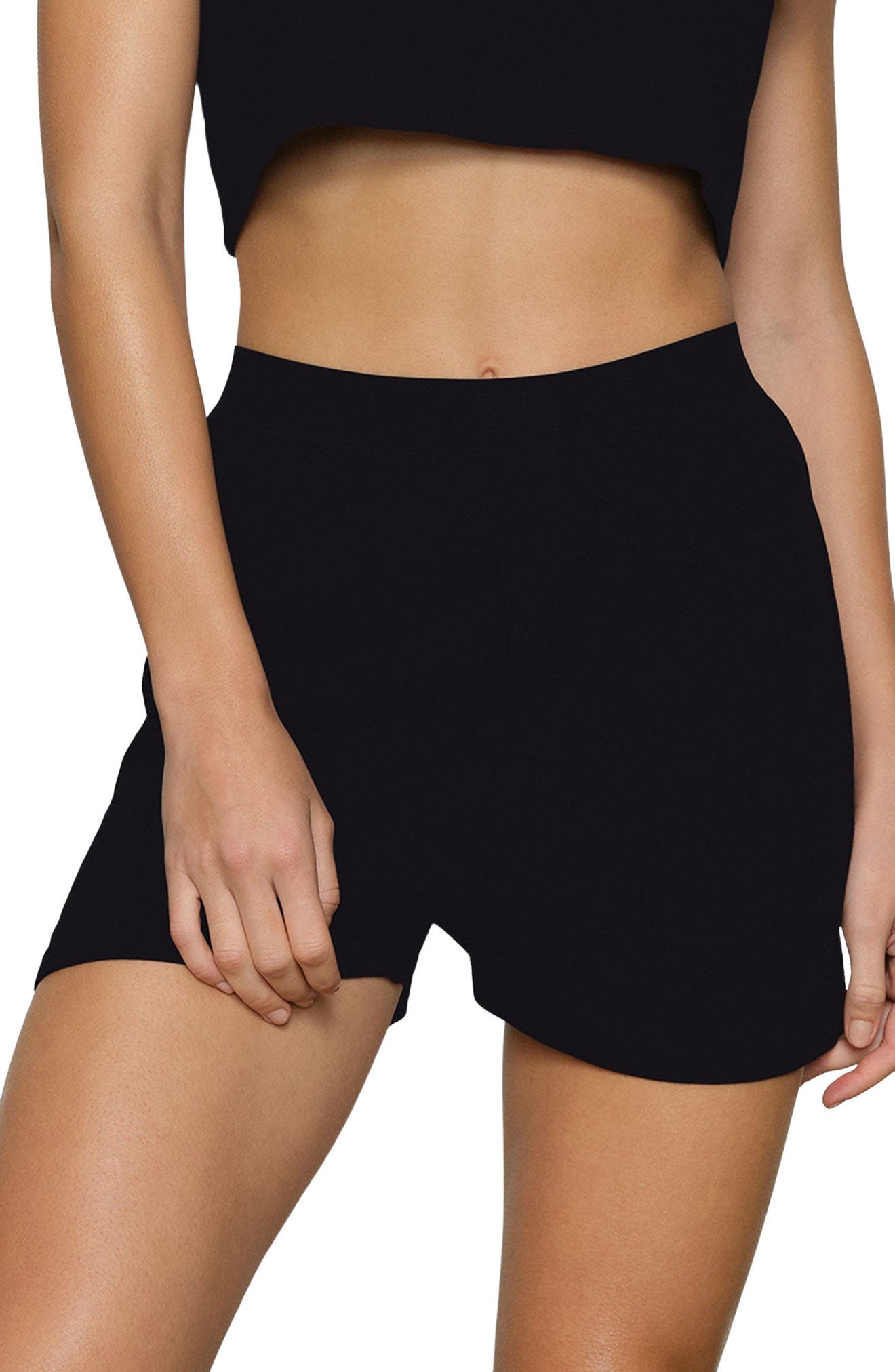 SKIMS Relaxed Fit Boyfriend Boxer in Onyx at Nordstrom - 1