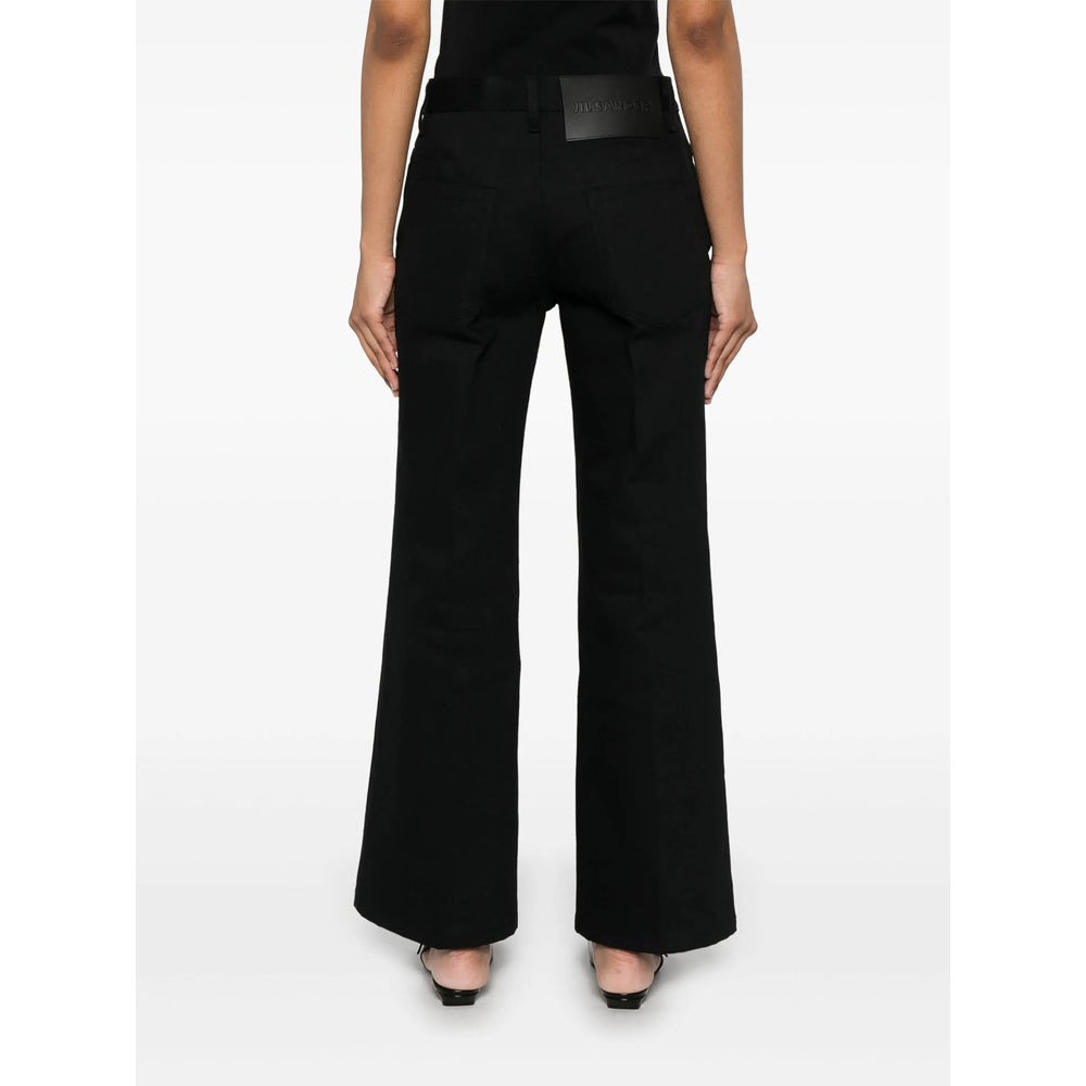 Jil Sander Black Denim - Flared Jeans Women - 5
