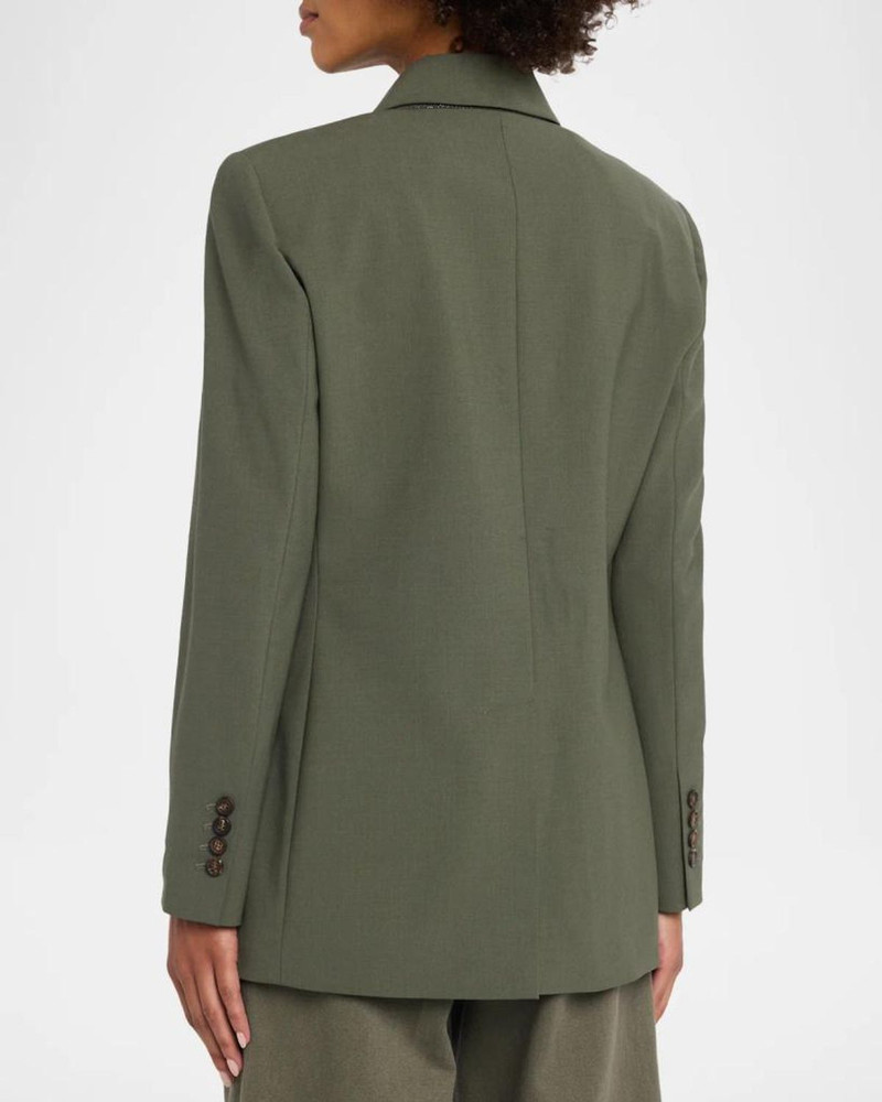 Tropical Luxury Wool Double-Breasted Jacket 3