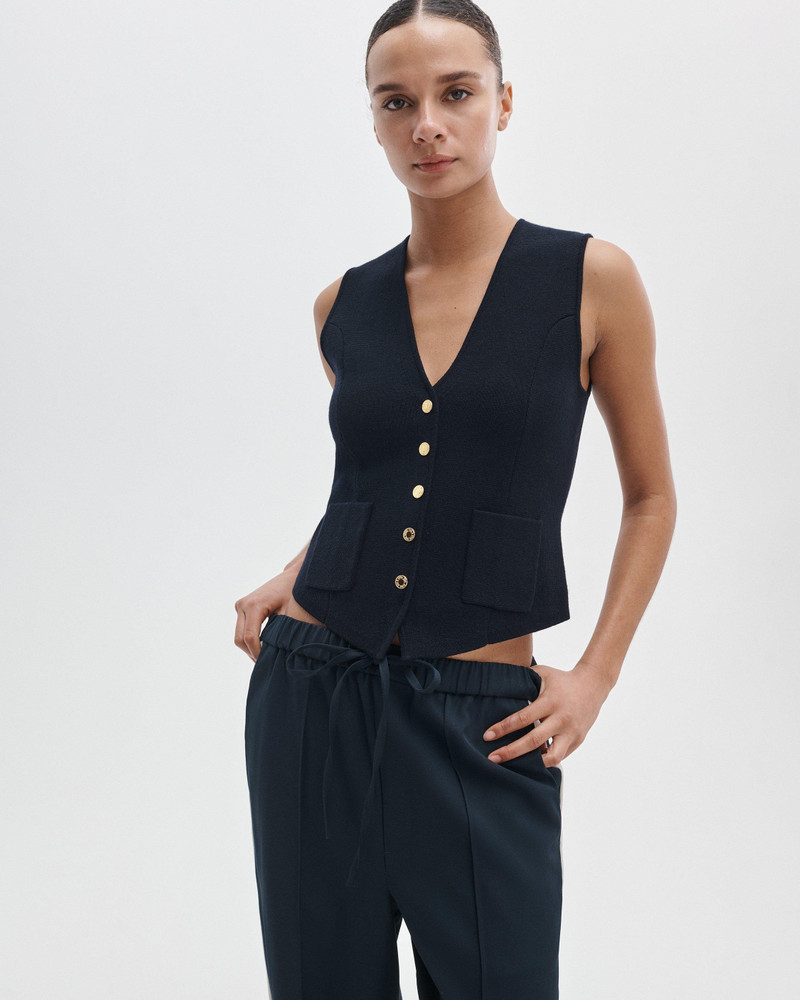 Portia Merino Wool Vest 2
