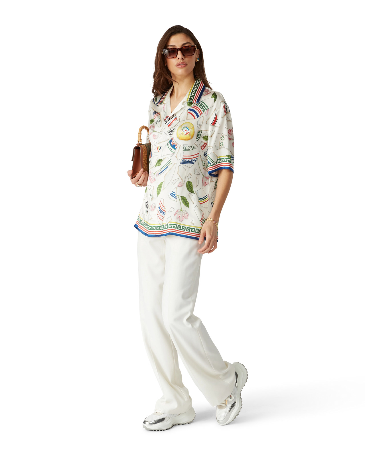 Le Vase Brise Silk Shirt | Casablanca Paris - 6
