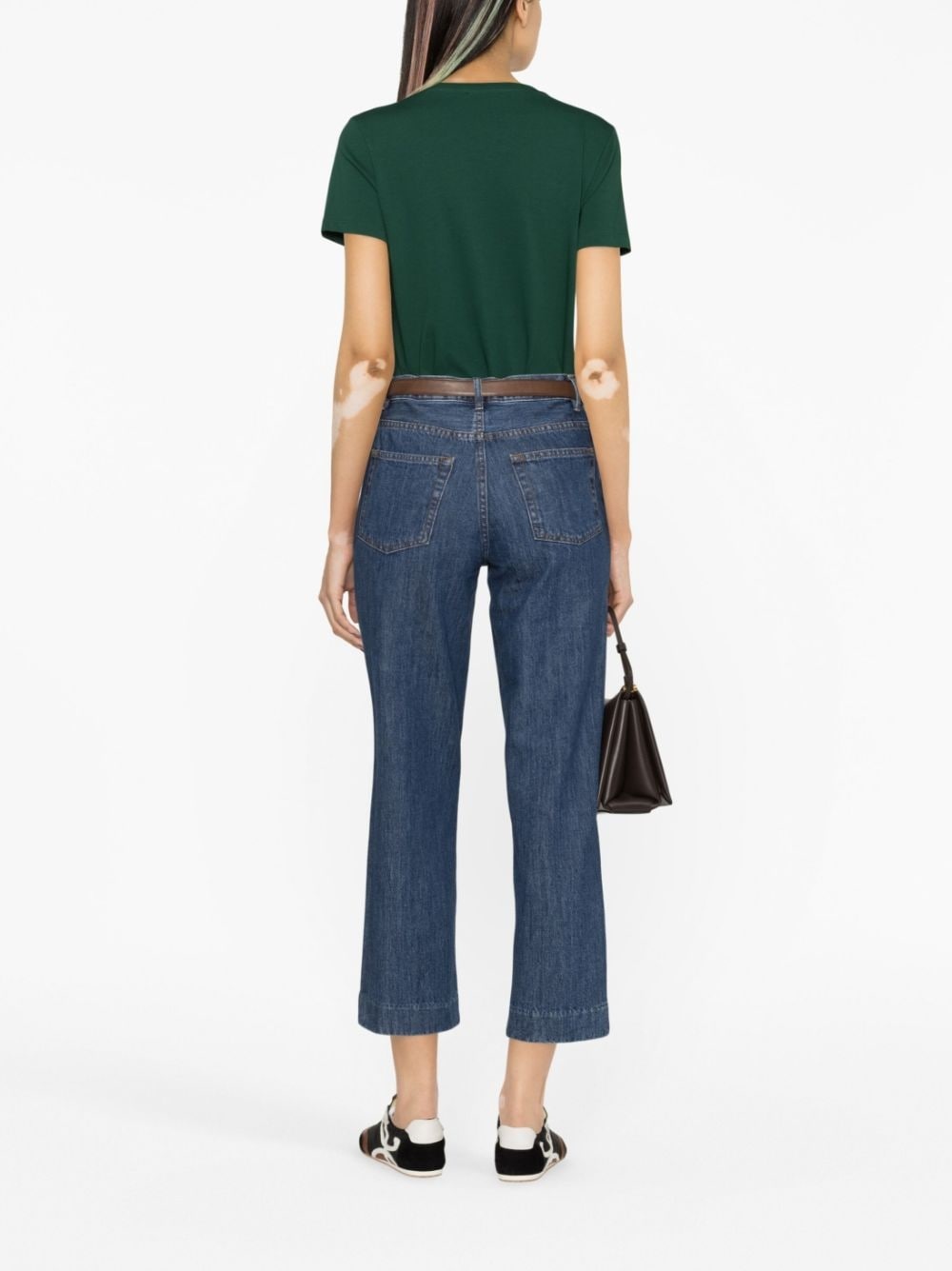 Sailor cropped jeans - 6