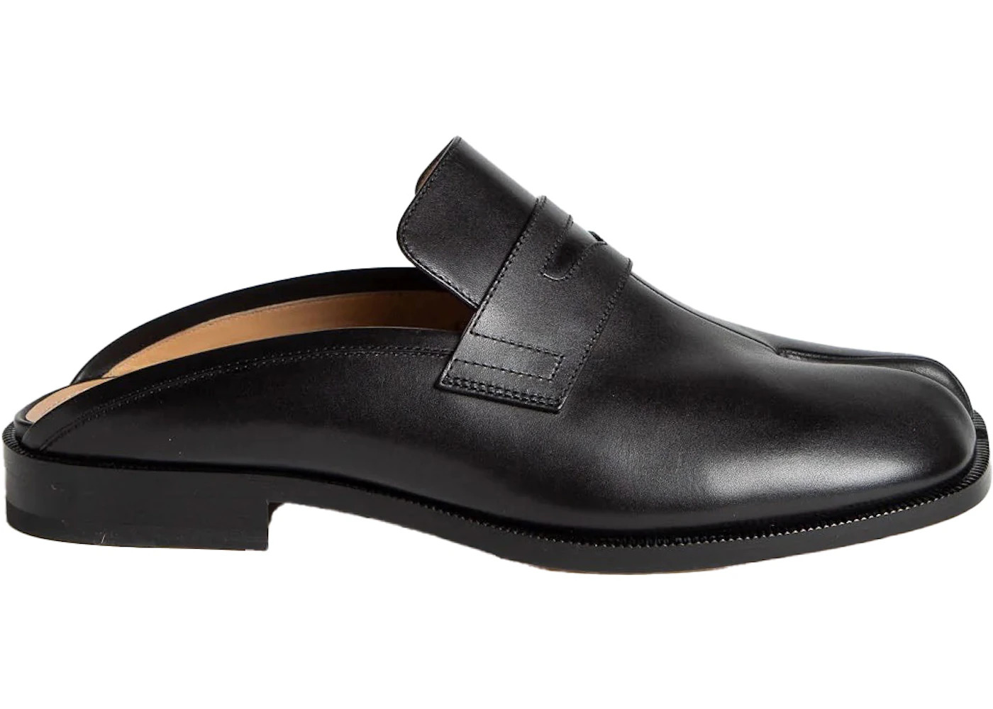 Maison Margiela Men Tabi Loafer Mule Black - 1