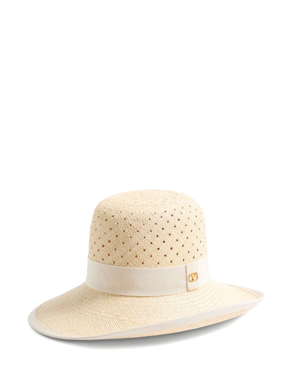 VLOGO SIGNATURE HAT IN PERFORATED PANAMA - 3