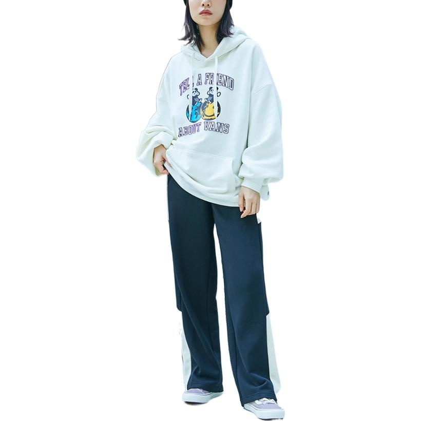 (WMNS) Vans Panda Os Hoodie 'White' VN0A5LJVFS8 - 3