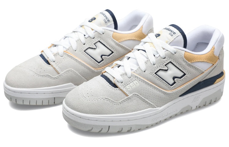 (WMNS) New Balance 550 'White Yellow BLue' BBW550AB-B - 3