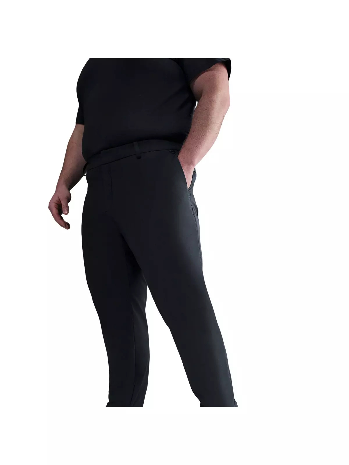 Men's 24.7 PerfectStretch Dri-FIT Slim Chino Pants -Black - 8