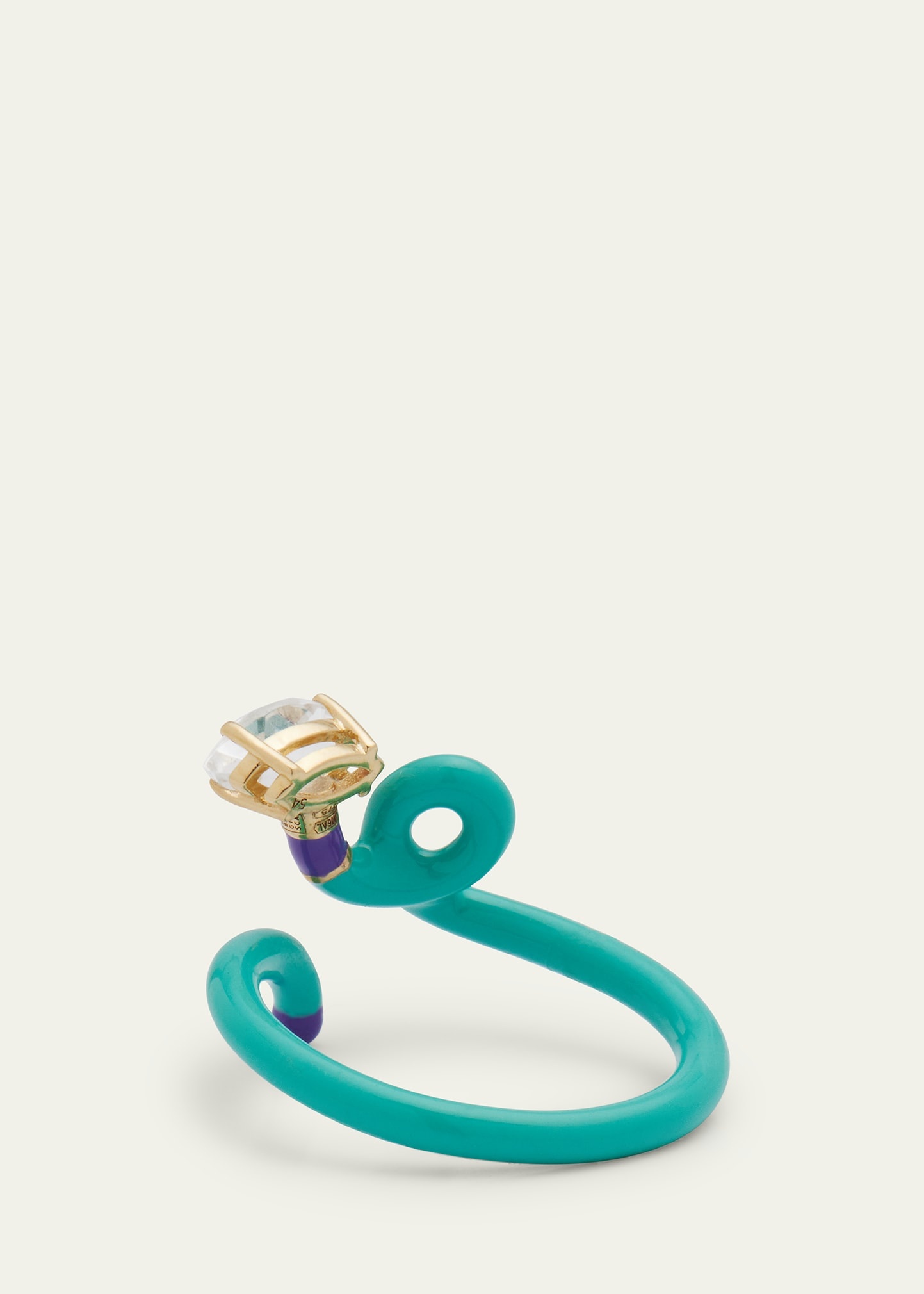 Baby Vine Tendril Ring - 4