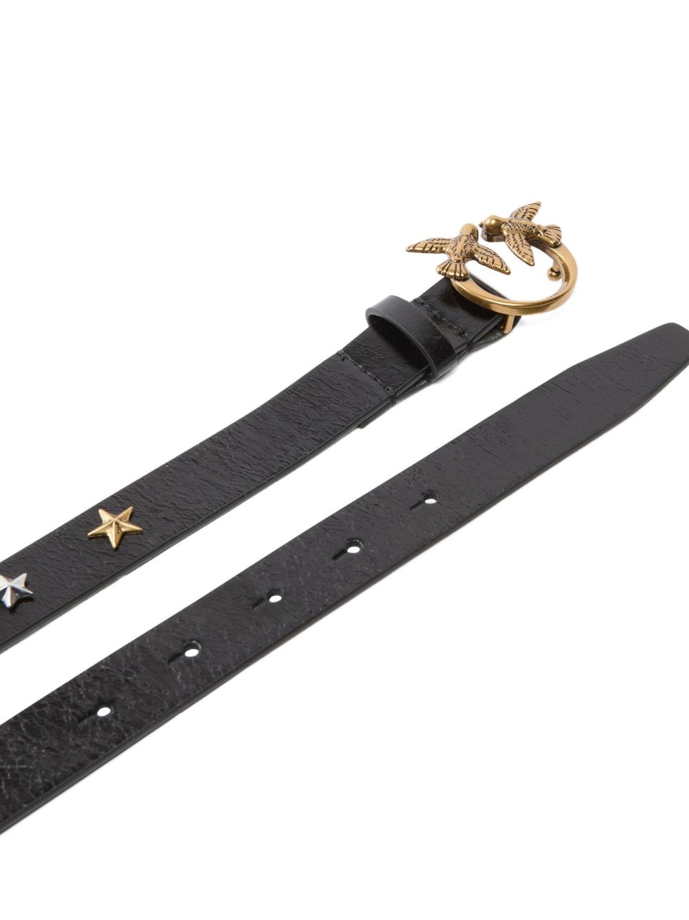 star-embellished Love Birds-buckle belt - 2