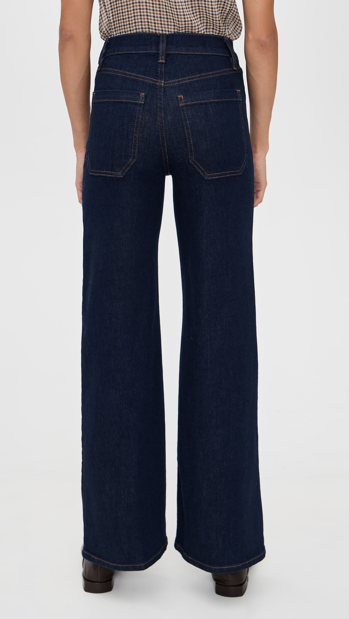 Le Slim Palazzo Modernist Pocket Jeans - 2