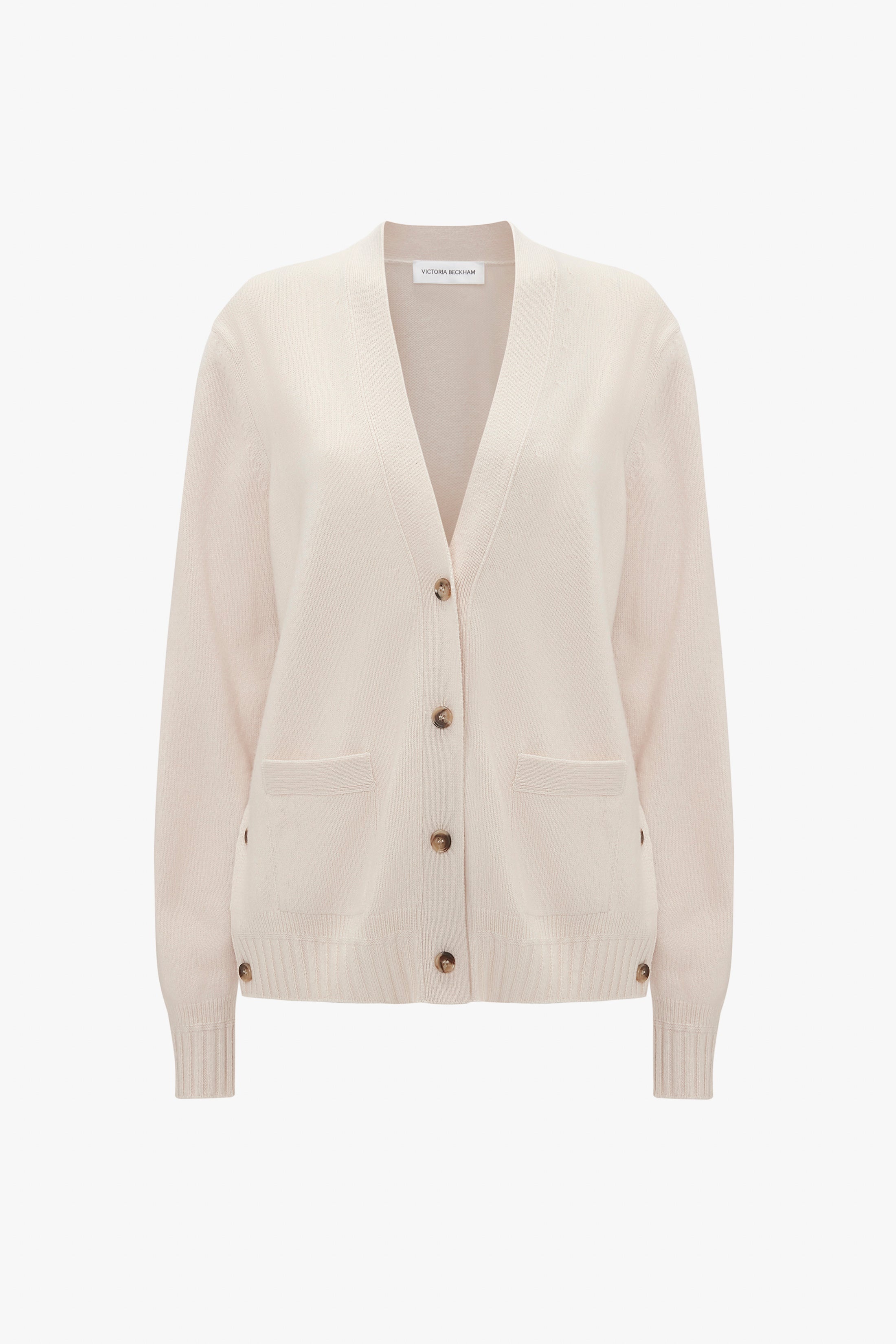 Double Layer Cardigan In Ivory - 1