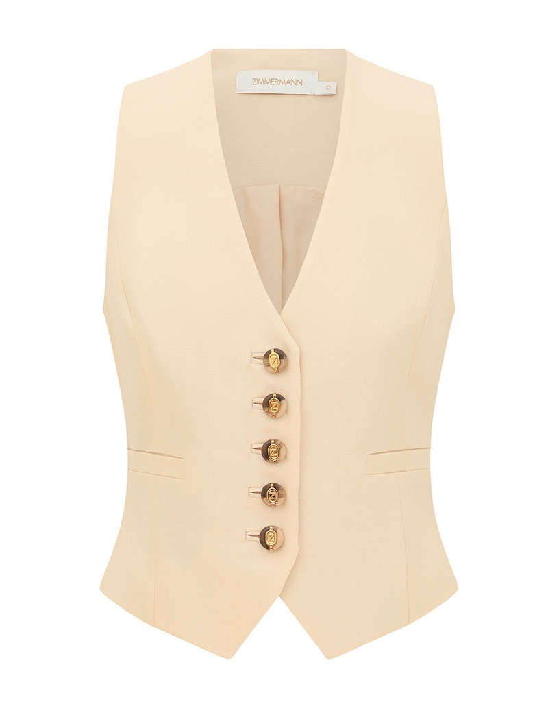 LUNA WOOL SILK WAISTCOAT 1