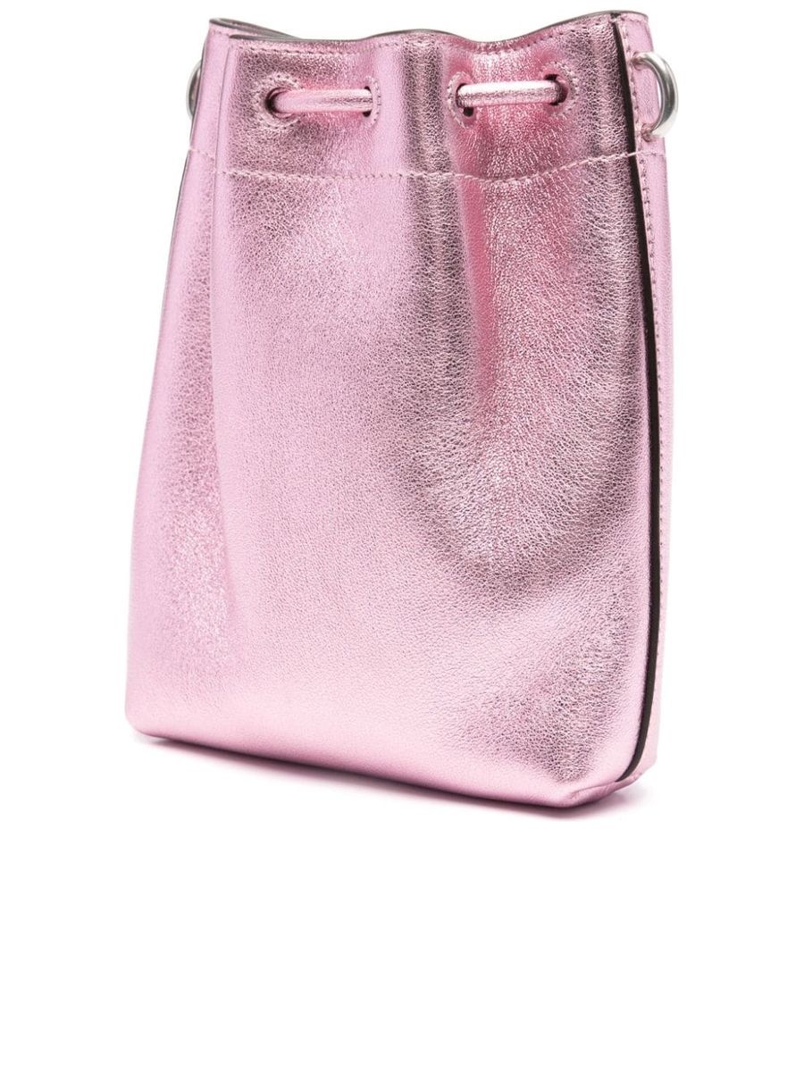 Metallic Leather Clutch - 3