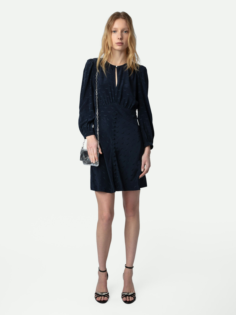 Zadig & Voltaire Rhodri Silk Jacquard Dress outlook