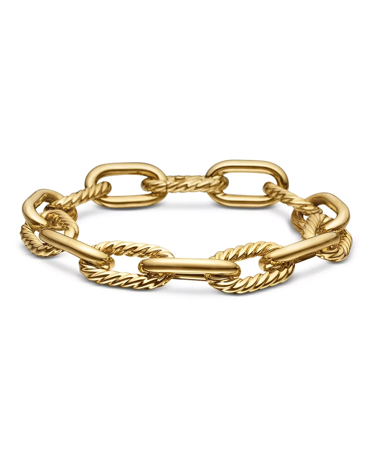 DY Madison® Chain Bracelet in 18K Yellow Gold, 11mm - 1