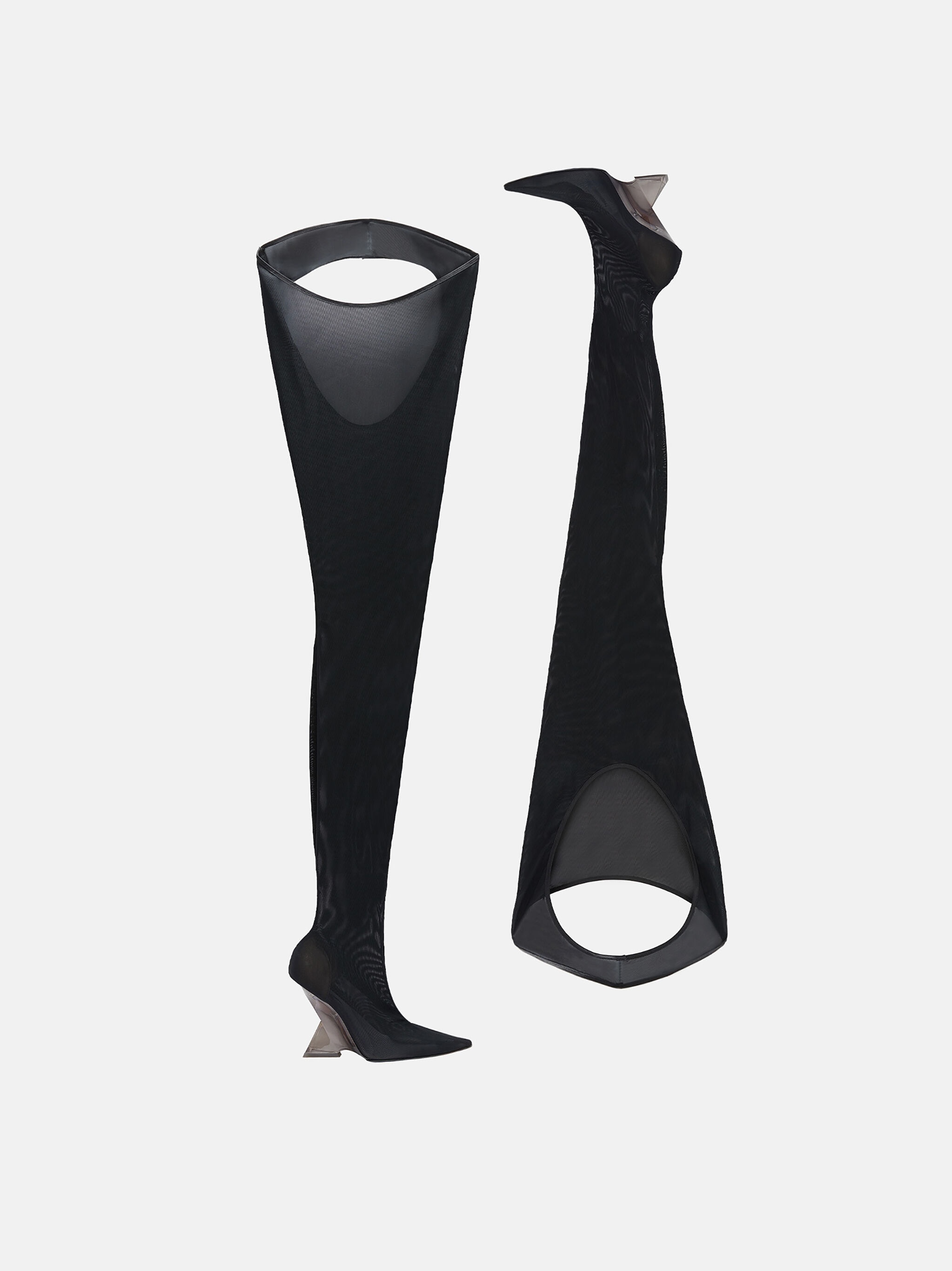 ''CHEOPISSIMA'' THIGH HIGH BLACK - 3