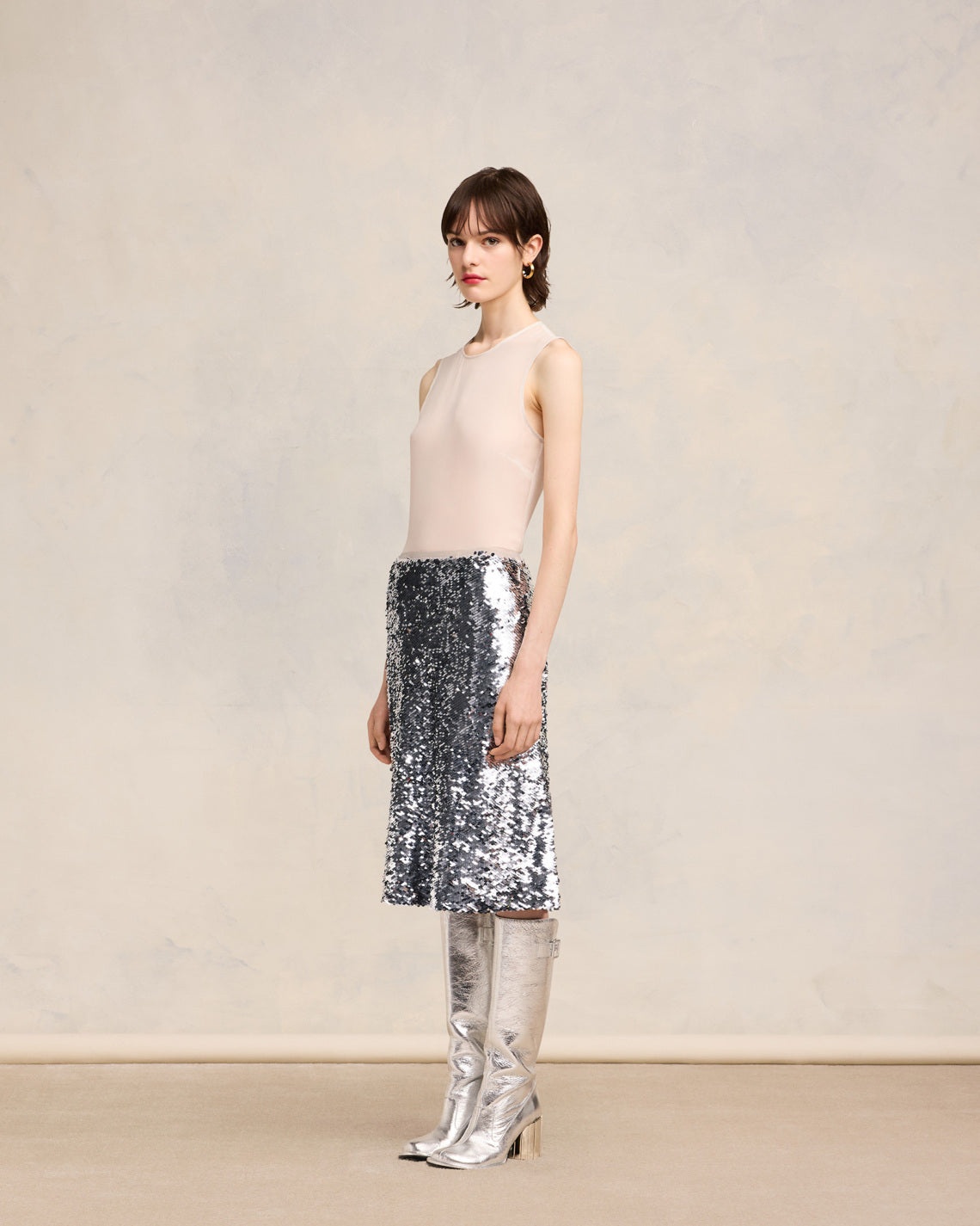 EMBROIDERED SKIRT - 6