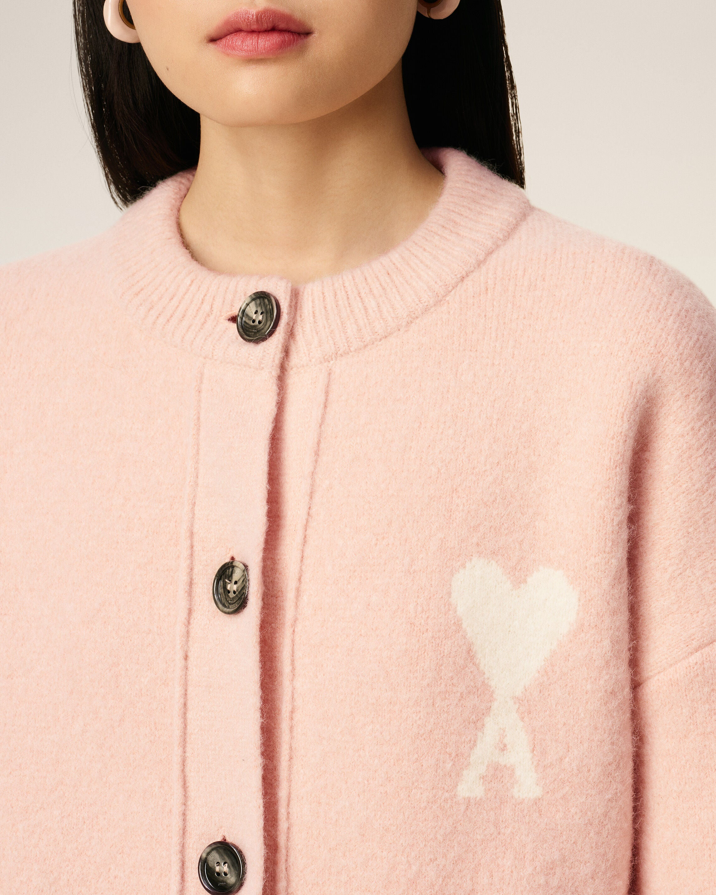 PINK ALPACA AMI DE COEUR CARDIGAN - 4