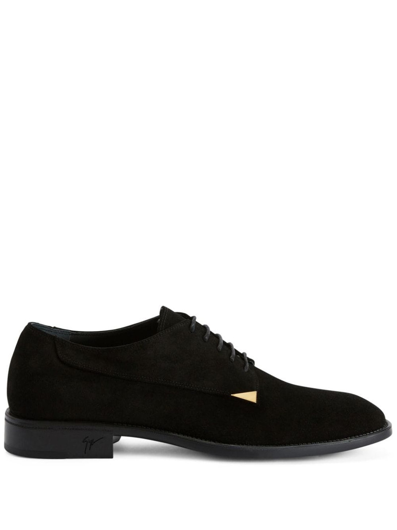 Stwert suede derby shoes 1