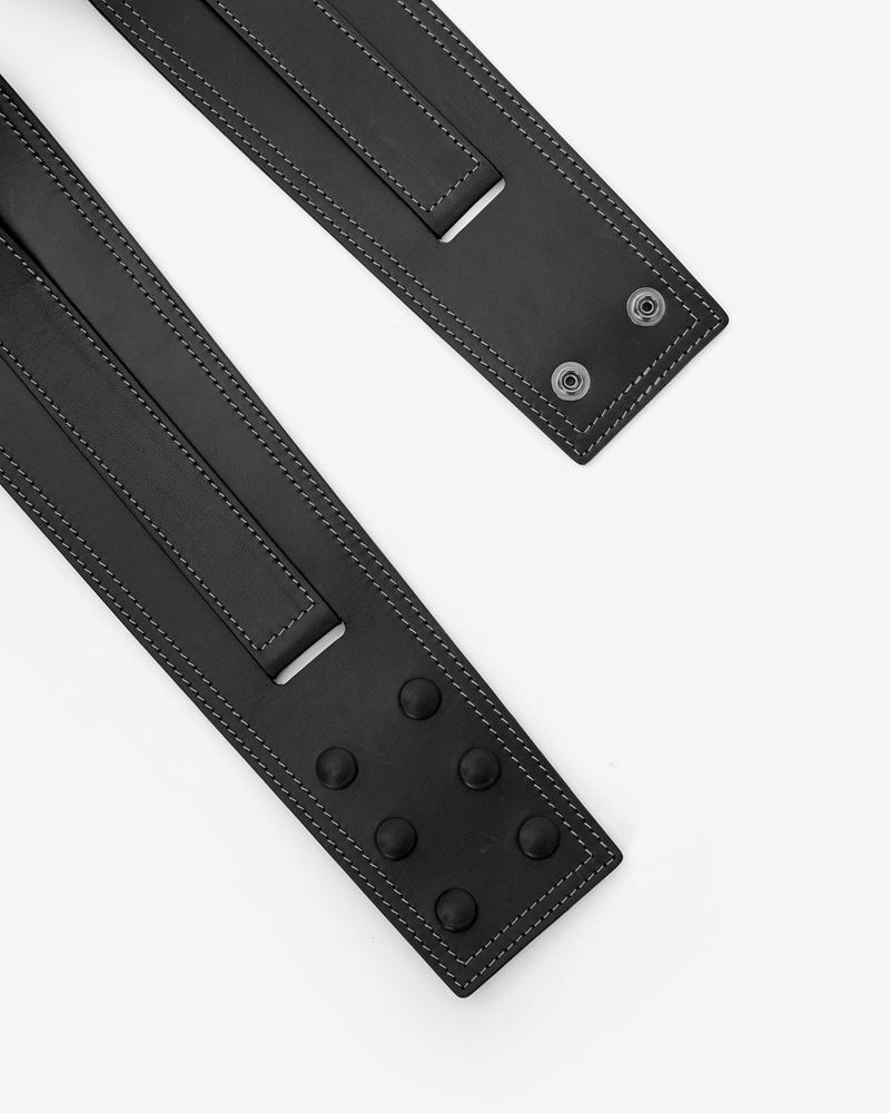 MOSHY LEATHER BELT 3