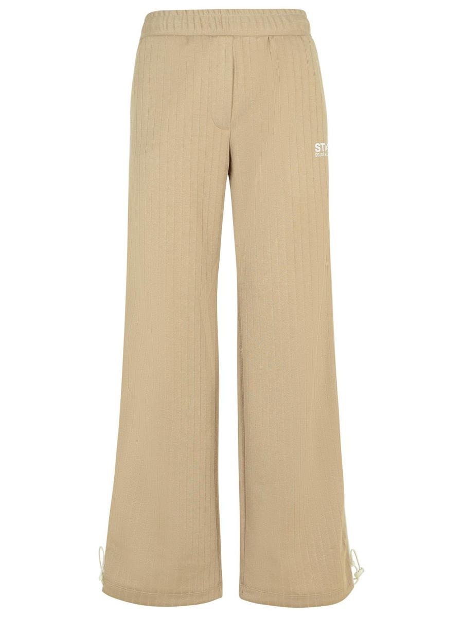 Golden Goose 'Jogger' Beige Polyester Pants - 1