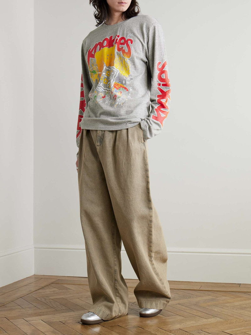Kapital Buster Peckish Bowy Printed Cotton-Jersey T-Shirt outlook