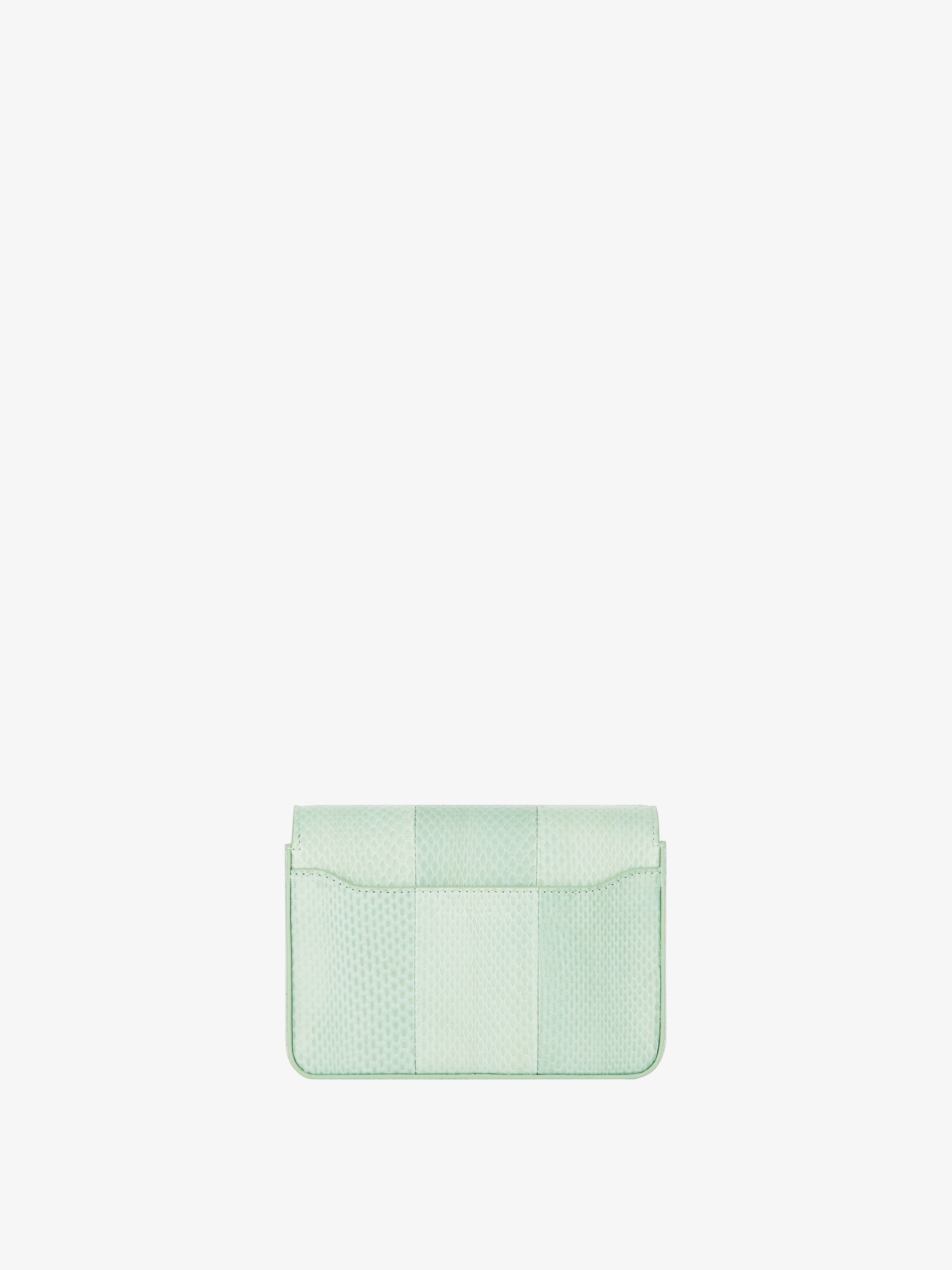 SMALL 4G BAG IN AYERS WITH CHAIN - 4