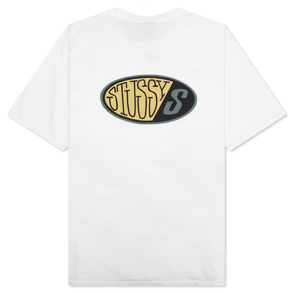PITSTOP PIGMENT DYED TEE - NATURAL - 2