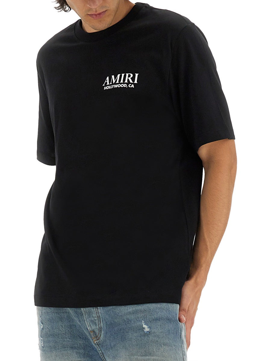 Amiri Men Bones Stacked Print T-Shirt - 4