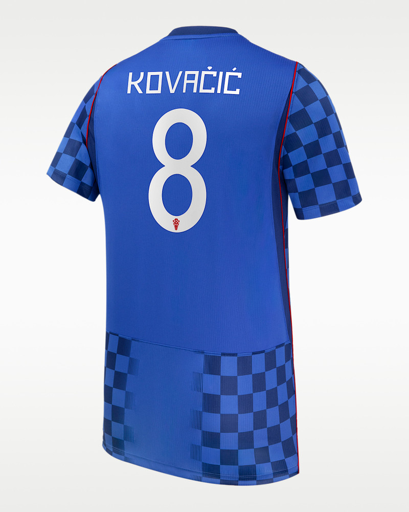 Mateo Kovačić Croatia National Team 2026 Stadium Away Men's Nike Dri-FIT Soccer Jersey 1
