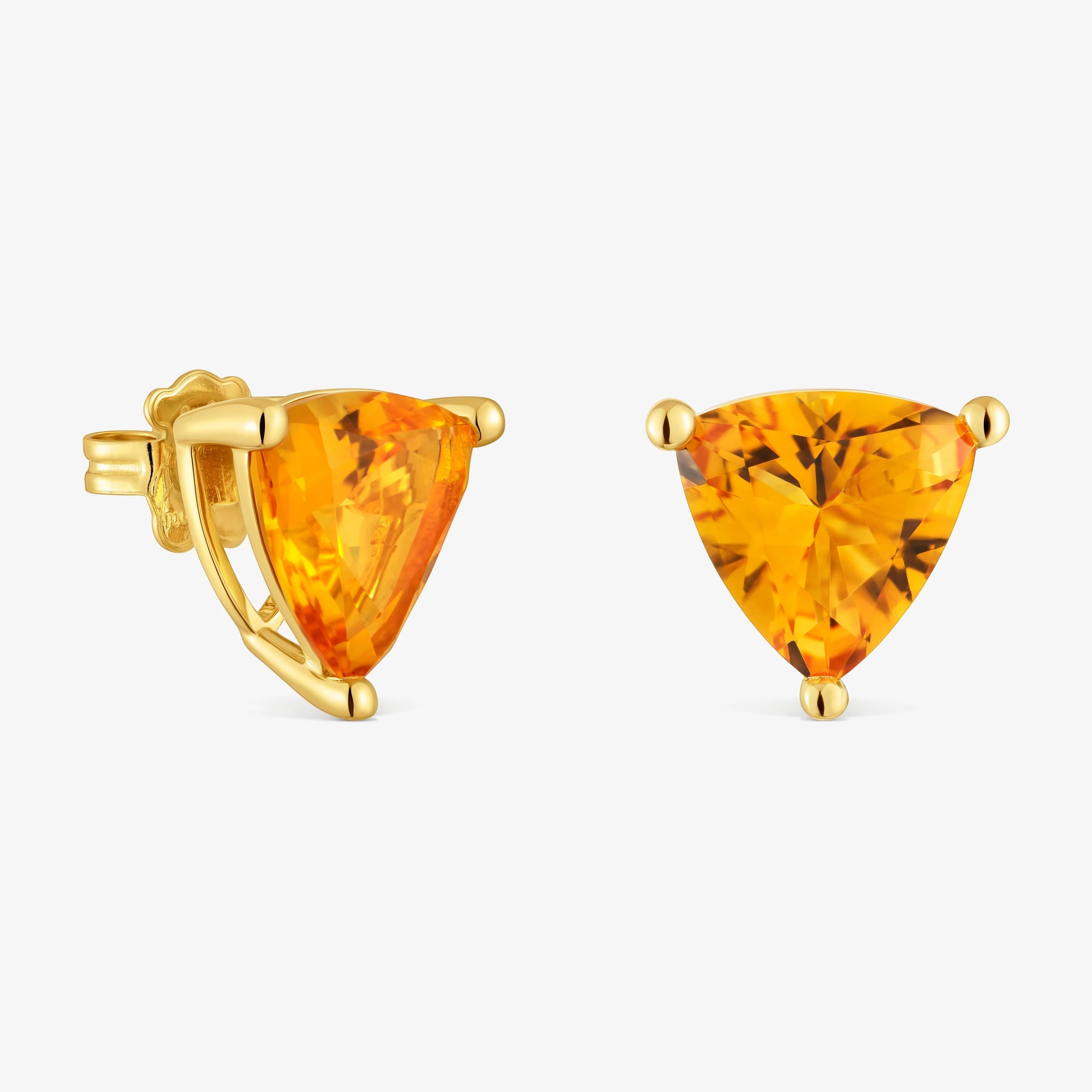 Earrings in 18K gold vermeil and lab-grown citrine TOUS Color LGG - 1
