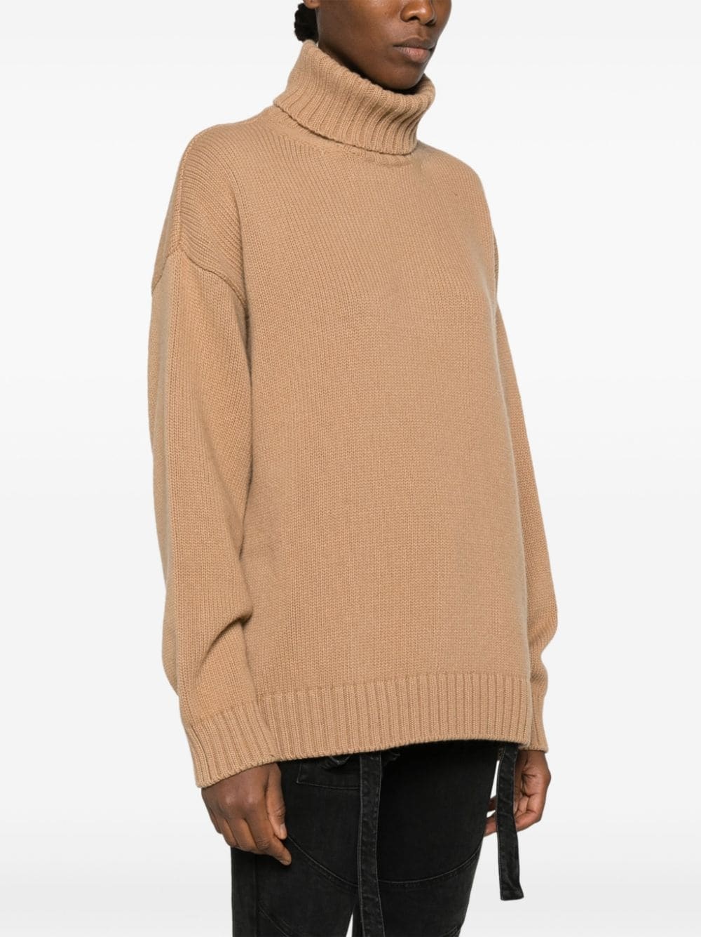 roll-neck virgin-wool jumper - 3