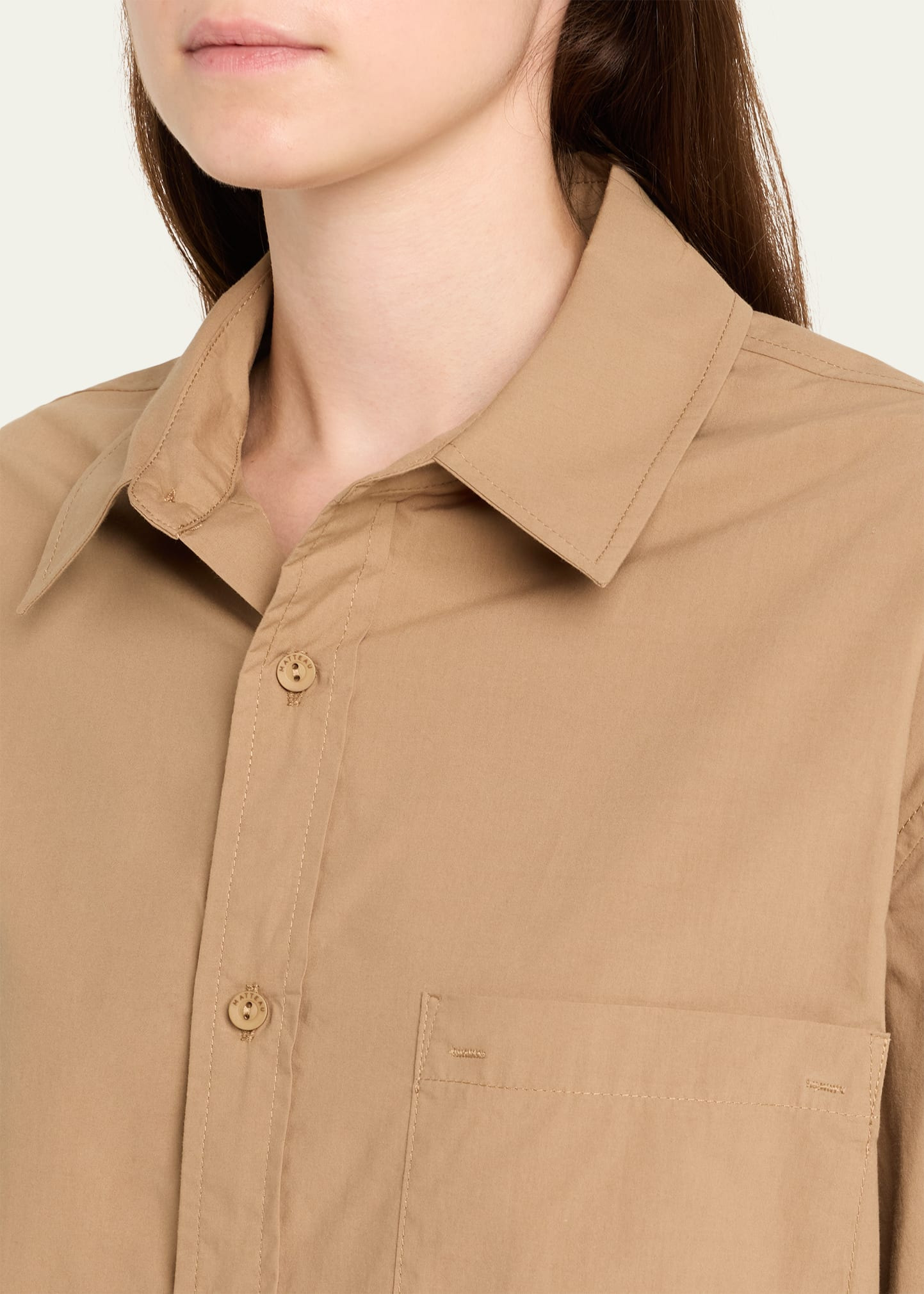 The Relaxed Button-Front Shirt - 5