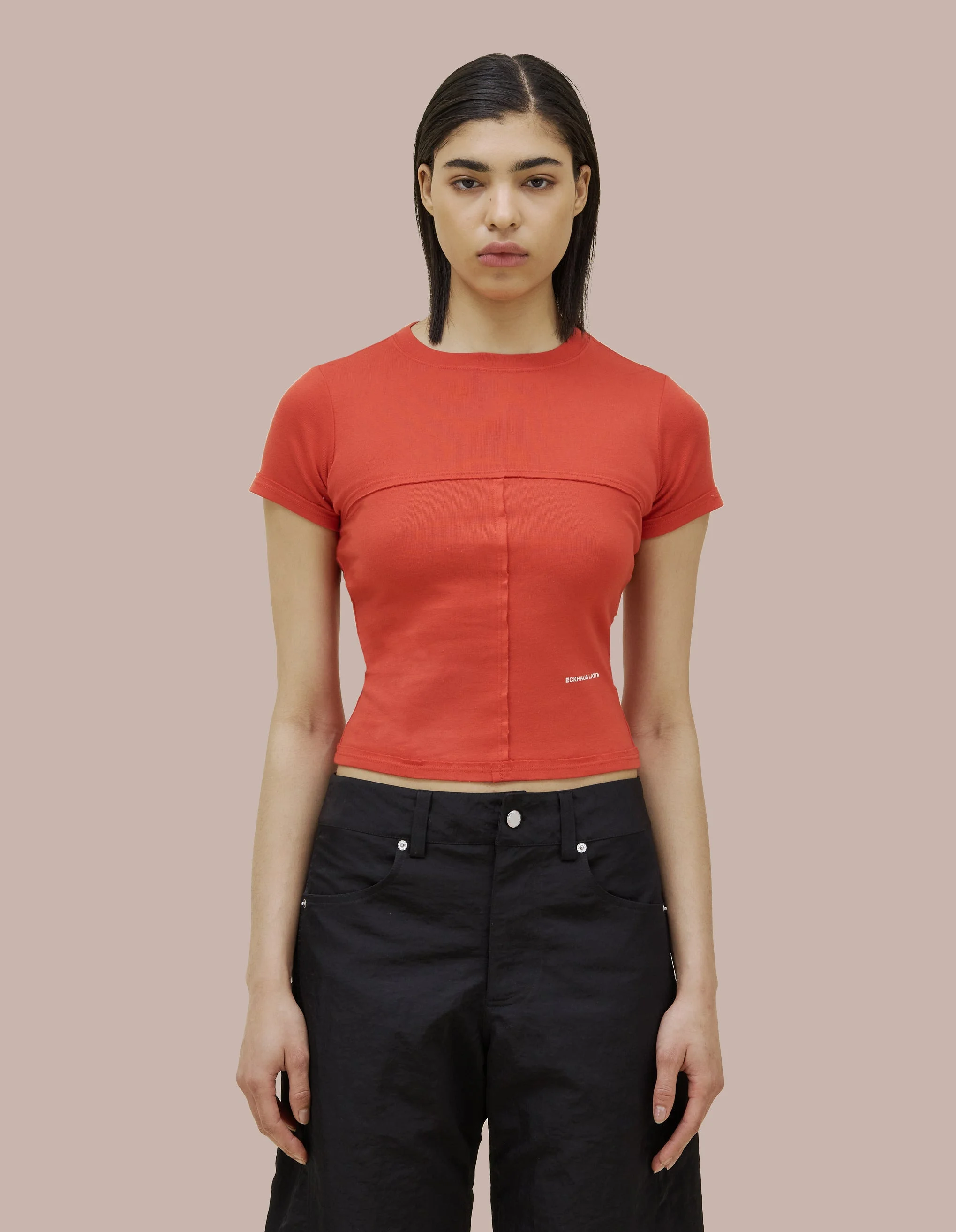 LAPPED BABY TEE. - 1