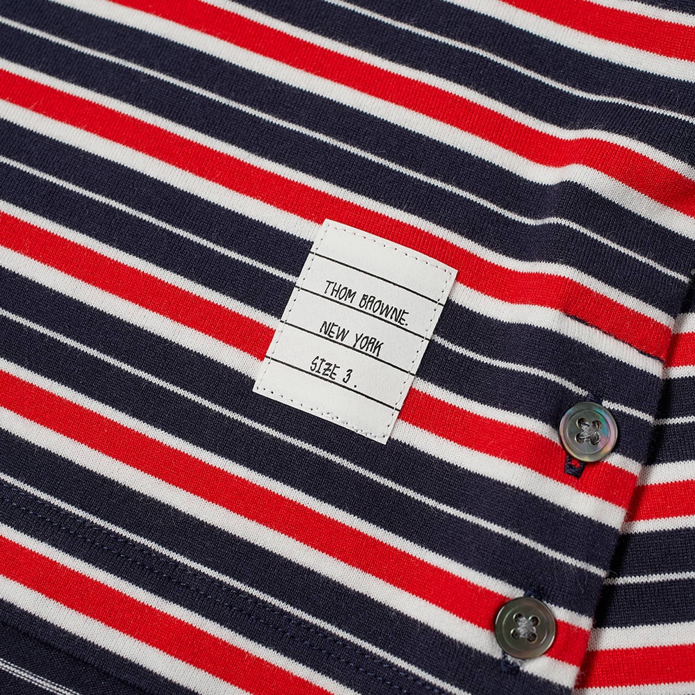 Thom Browne Striped Ringer Tee - 2