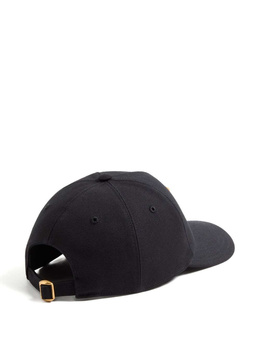 embroidered cotton baseball cap - 2
