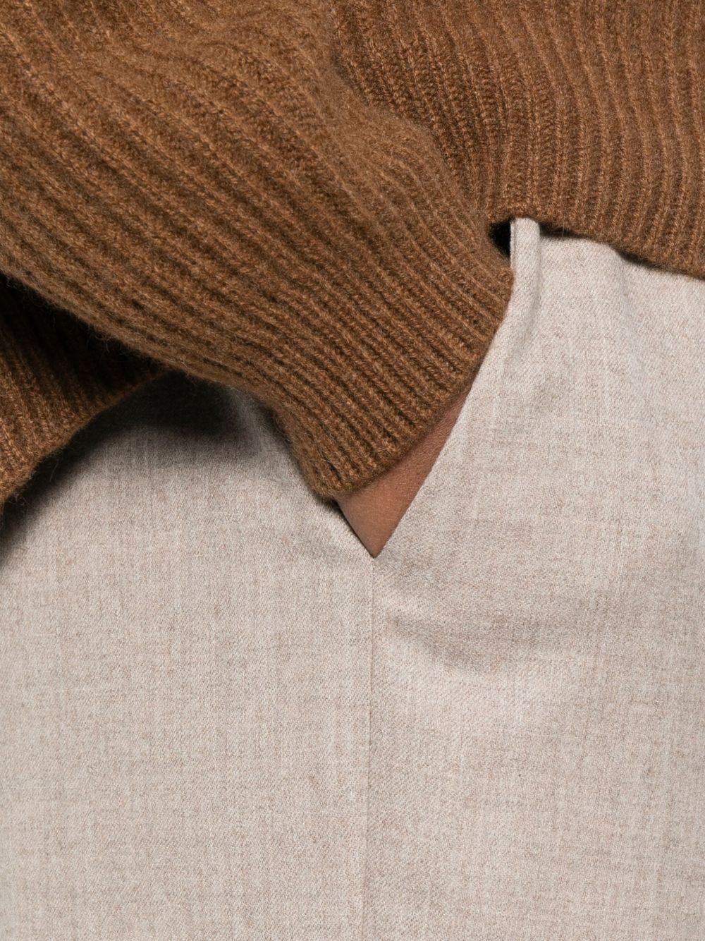 elastic-waist trousers - 5