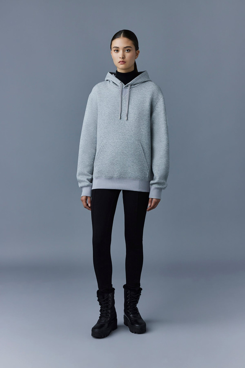 MACKAGE KRYS hoodie with velvet embroidery outlook