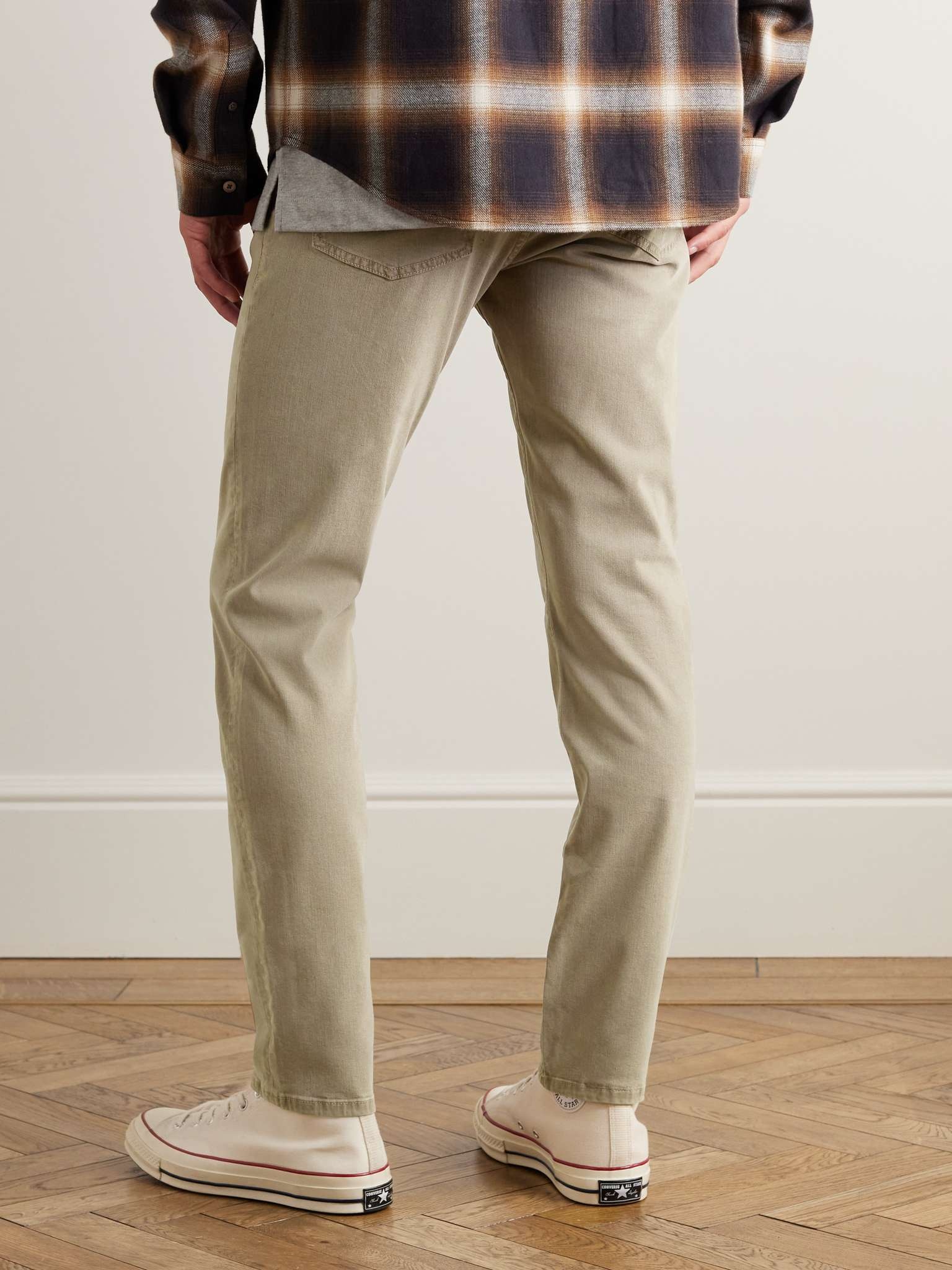 L'Homme Slim-Fit Stretch Lyocell-Blend Trousers - 4