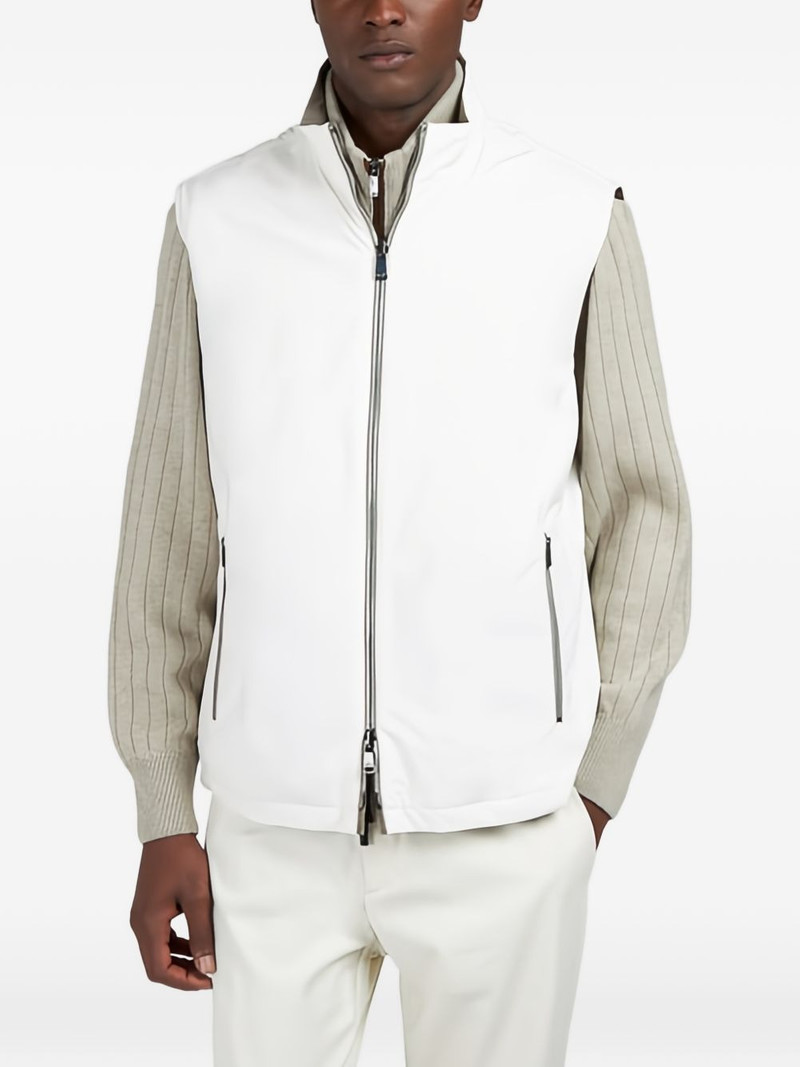 Paul & Shark reversible zip-fastening gilet outlook