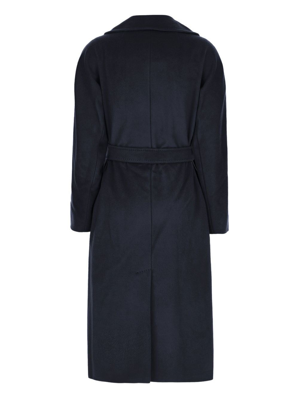 belted wool coat - 2
