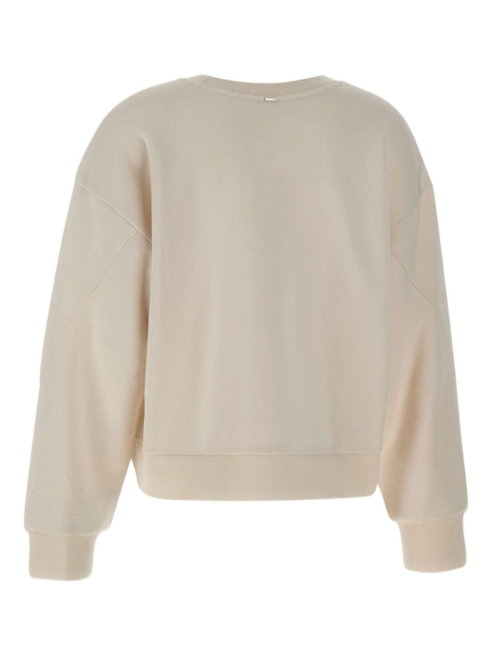 bow-detail crew-neck sweatshirt - 3