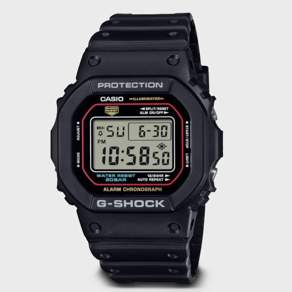 DW5600RL-1 - BLACK/RED - 1