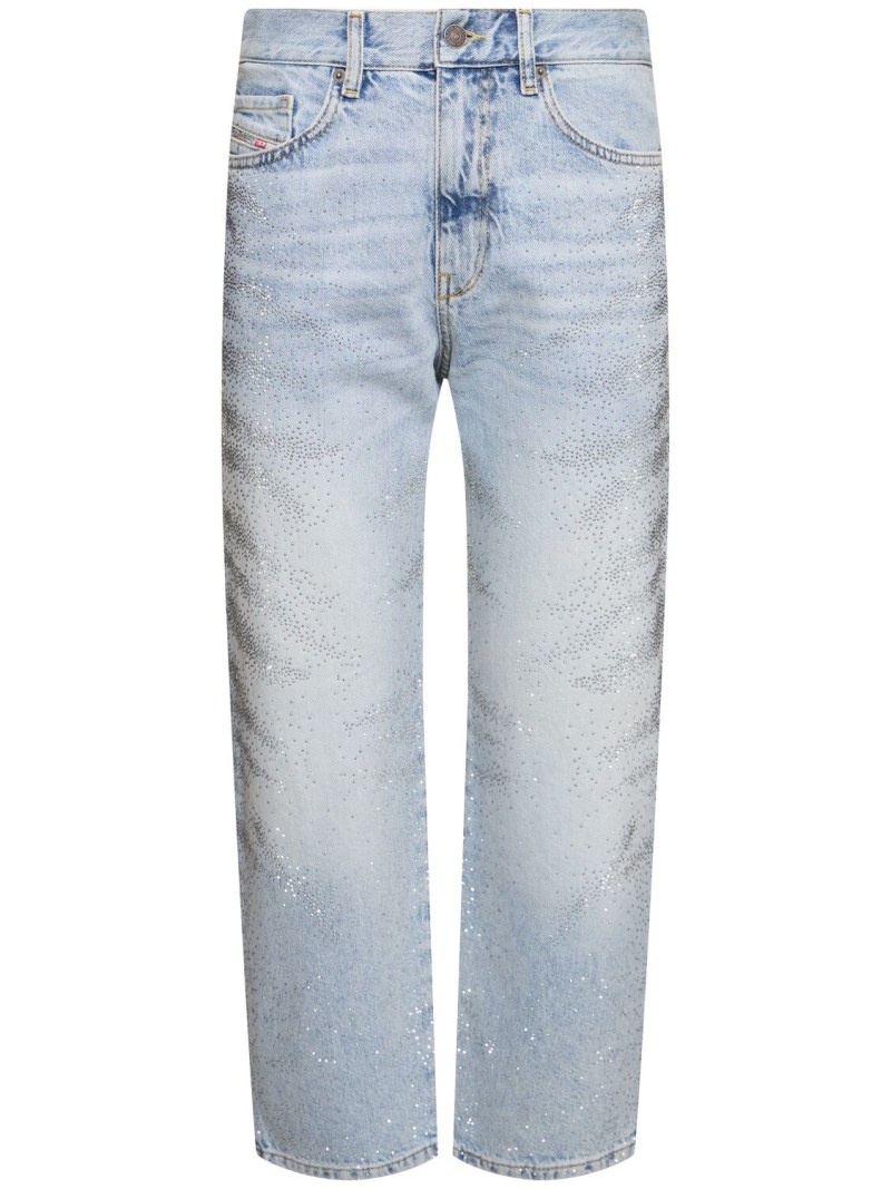 2016 D-Air embellished straight jeans - 1