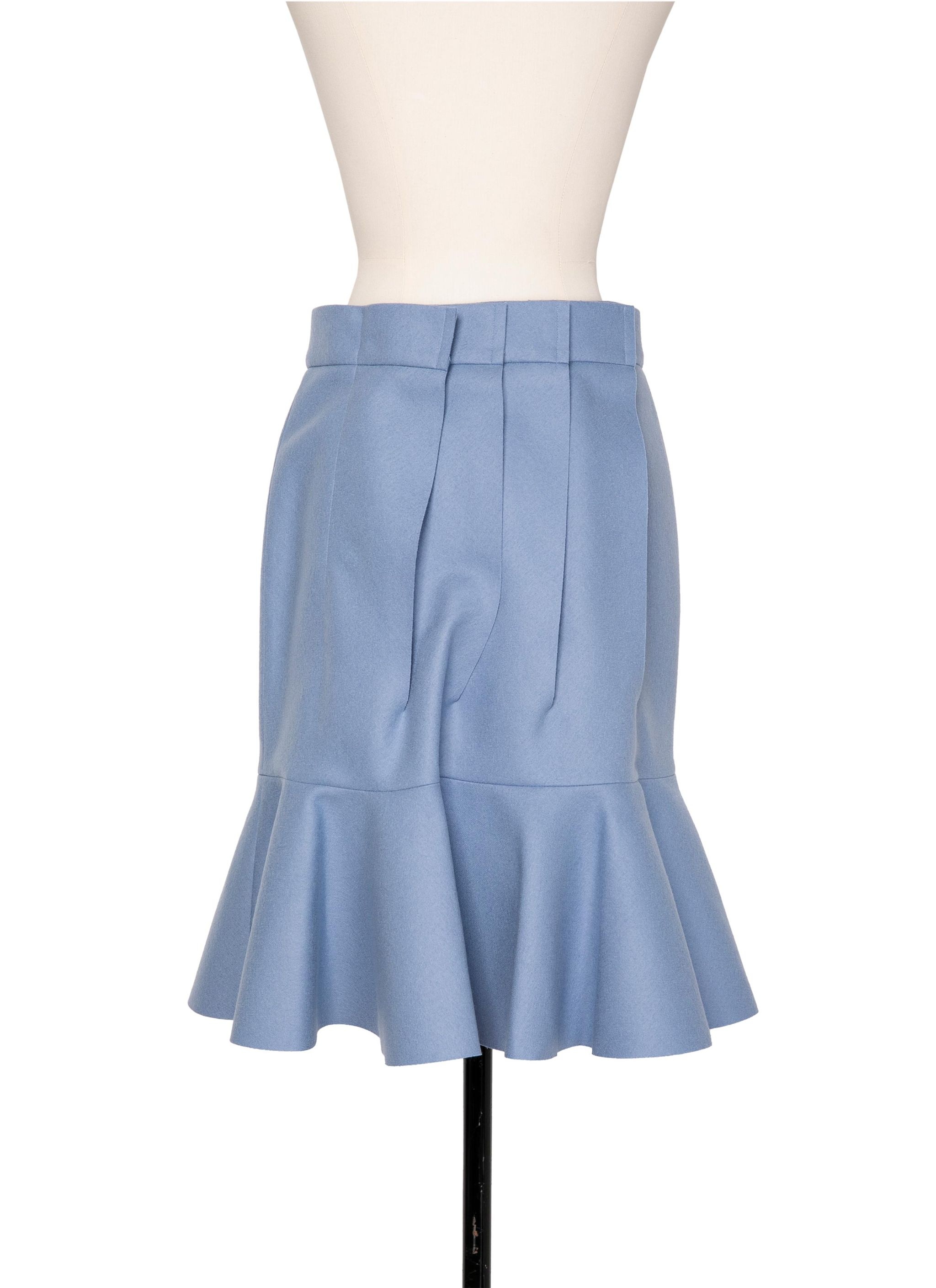 Wool Melton Skirt - 3