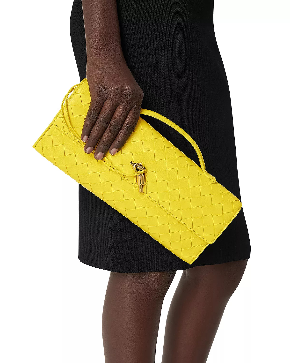 Andiamo Intrecciato Leather Clutch - 2