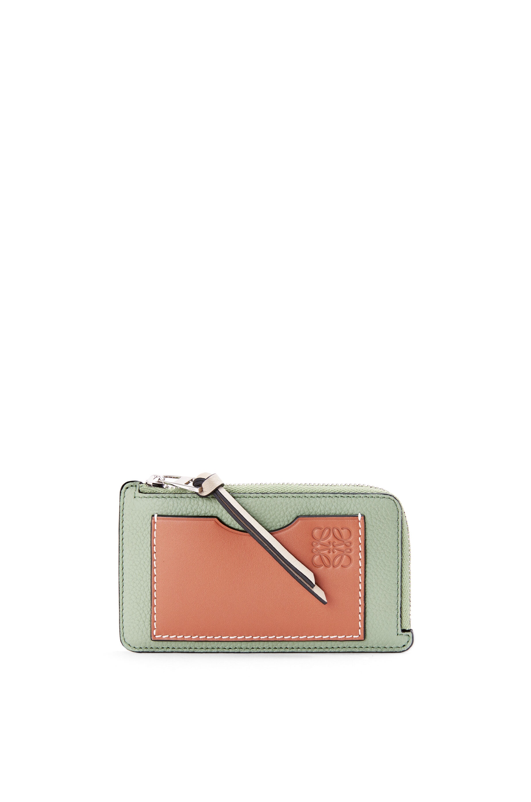 Coin cardholder in soft grained calfskin - 1